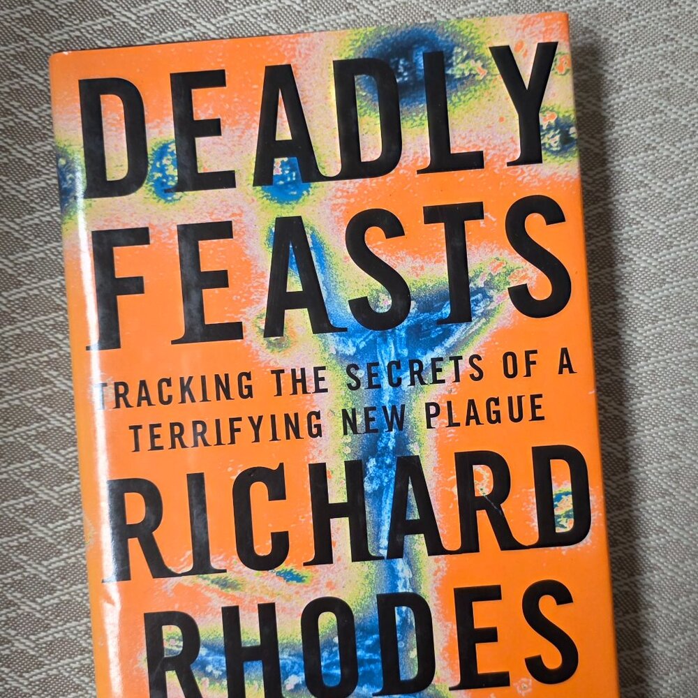 Deadly Feasts book- like new!